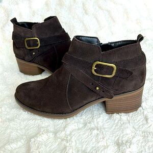 NWOT Sonoma Zip Booties